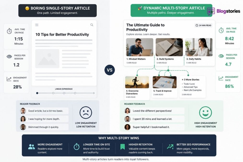 your topics | multiple stories