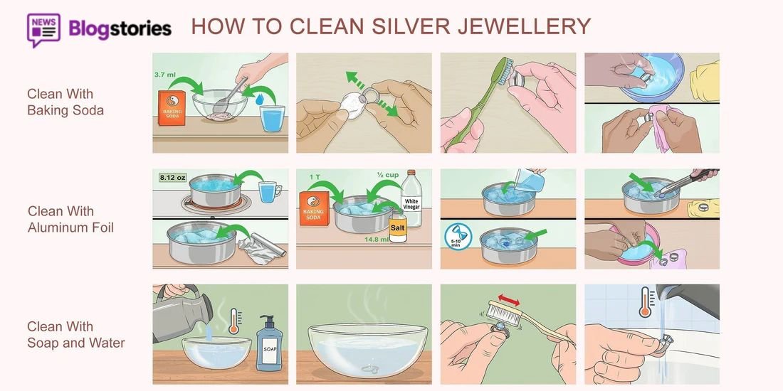 how to clean silver